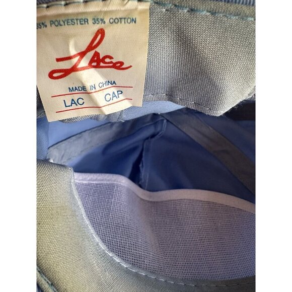 Vintage Lac Cap Blue Rope Trucker Hat Cap Adjustable Snapback - Picture 6 of 6